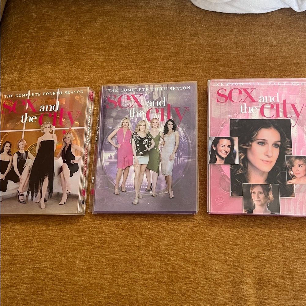 Sex and the city fourth, fifth and sixth season (part two) DVD’s